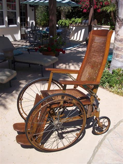 Antique Wheelchair Medical Surgical Physical Therapy Rehab Los Angeles