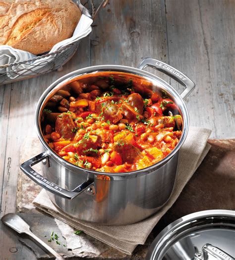 Spicy Sausage And Bean Casserole Le Creuset Recipes