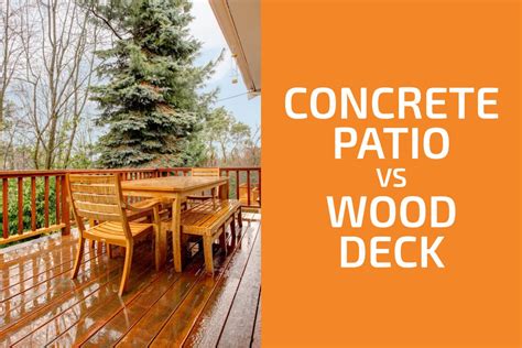 Concrete Patio Vs Wood Deck Which Is Better Handymans World