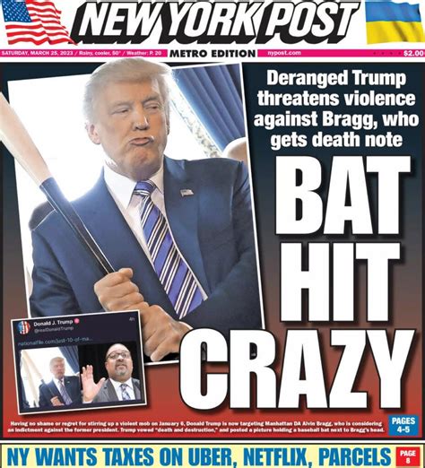 Rupert Murdoch Calls Trump ‘deranged And ‘bat Hit Crazy In Searing