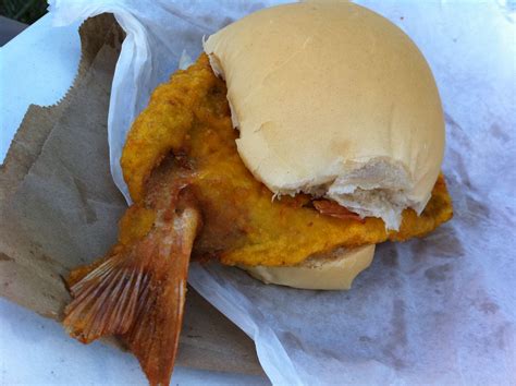 Minuta Sandwich Fish Box Fried Yellowtail Sandwich Flickr