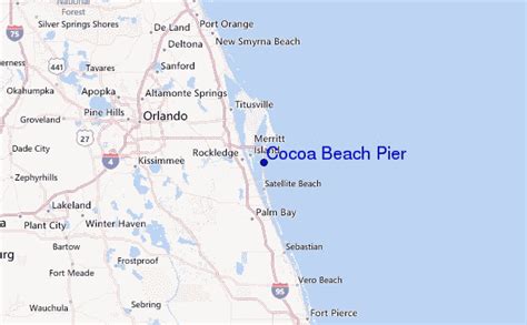 Cocoa Beach Pier Surf Forecast And Surf Reports Florida North Usa