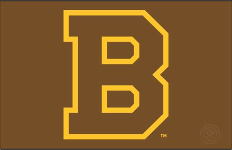 Boston Bruins Logo Primary Dark Logo National Hockey League Nhl