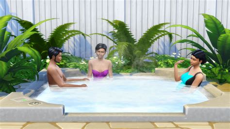 My Sims 4 Blog In Ground Left Of Center Hot Tub By Greengirl100