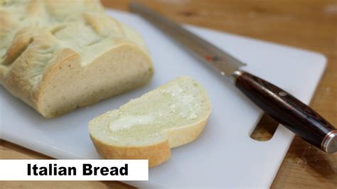 How To Make Italian Bread Basic Easy Homemade Italian Bread Recipe
