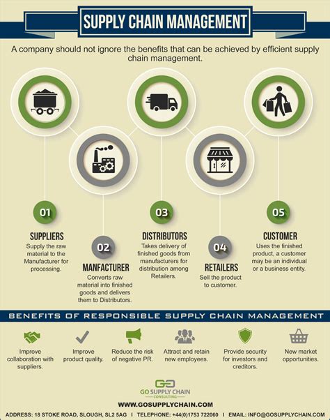 Logistics Consultants Infographic Supply Chain Management The