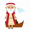 Noah ilustración de personaje - Descargar PNG/SVG transparente