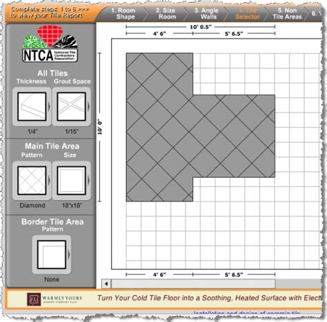 Bathroom Tiles Online Tile Estimator Tool Makes Tiling Easy