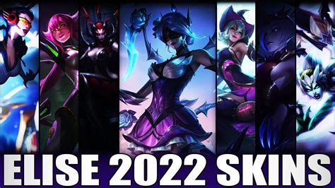 All Elise Skins 2022 Including Withered Rose Elise Youtube