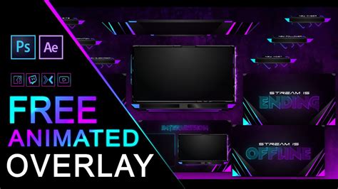 Twitch Animated Stream Overlay Animated Overlay Psae Tutorial By Kd