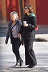 Maggie Gyllenhaal with her mother Naomi out in Soho | GotCeleb