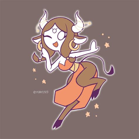 Taurus Chibi Illustration By Littleclairvoyant On Deviantart