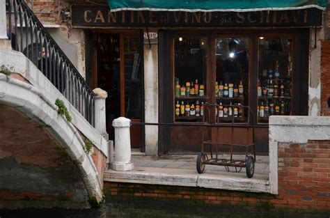 Cantine Del Vino Già Schiavi Classic Venetian Wine Bar The Best