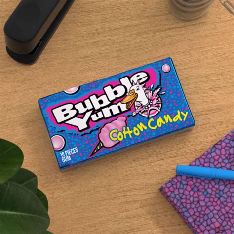Bubble Yum Cotton Candy Bubble Gum Pack 10 Pieces 282 Oz Qfc