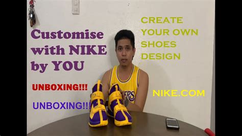 Create Your Own Shoes Nikecom Unboxing Own Designed Shoes