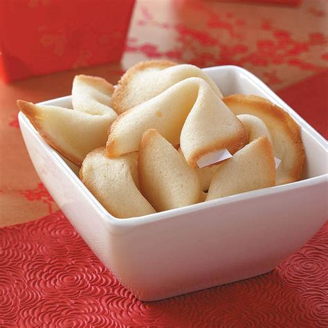 Homemade Fortune Cookies Recipe Taste Of Home