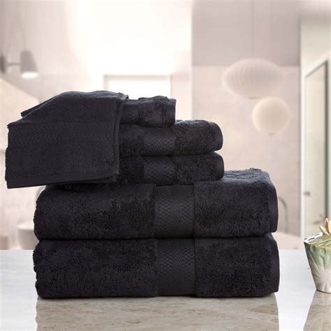 Addy Home Ultra Soft And Plush 6pc Bath Towel Set 2 Bath 2 Hand And 2