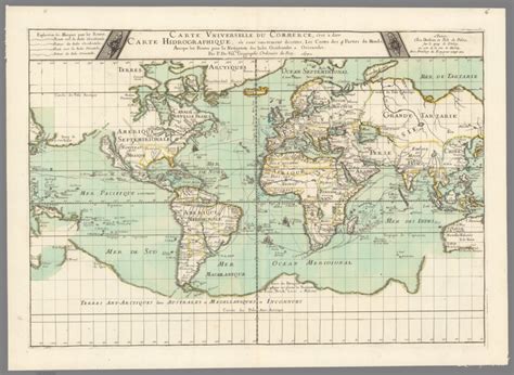 carte universelle du commerce david rumsey historical map collection