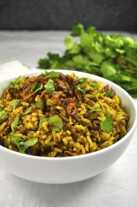 Mejadra Vegan Middle Eastern Spiced Rice Only Takes 15 Minutes To