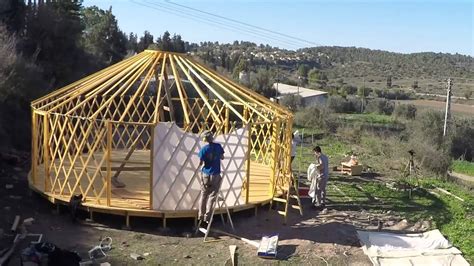 Building The Yurt Final Construction Youtube