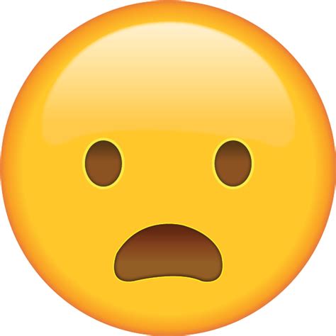 Download Shocked Face Emoji Png Big Smiley Clipart Png Download Pikpng