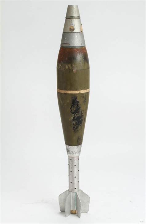 Sold Price Militaria 81mm Mortar Round Invalid Date Edt