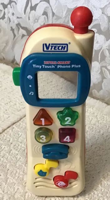 Vtech Little Smart Tiny Touch Plus Phone Popular Toy Tested Works