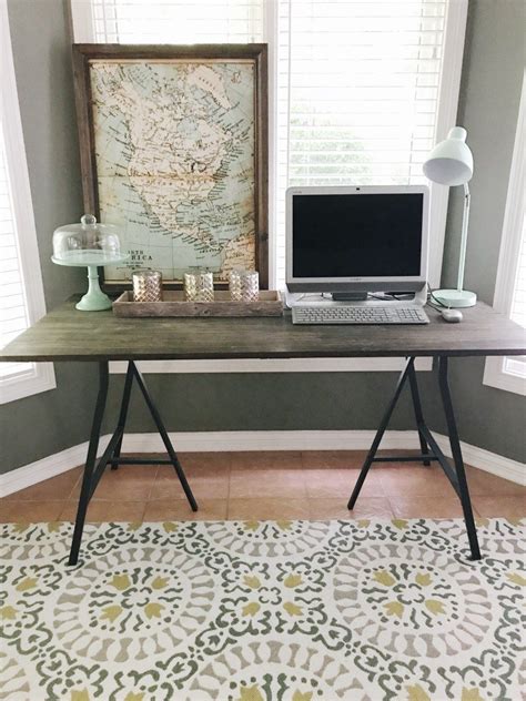 Learn how to make 3 ikea standing desk hacks for less than $45 from domino. diy desk riser | Desk hacks, Ikea diy, Diy desk