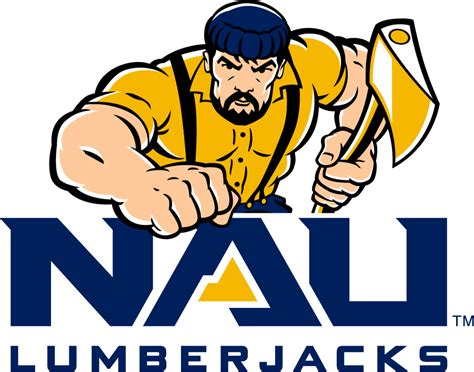 Northern Arizona Lumberjacks Logo Mascot Logo Ncaa Division I N R Ncaa N R Chris