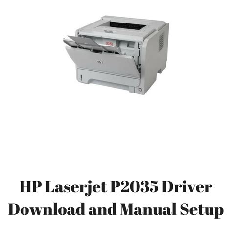 Download the latest version of the hp laserjet p2035 driver for your computer's operating system. Driver Hp Laserjet P2035 - Hp Laserjet P2035 Printer Series Software And Driver Downloads Hp ...
