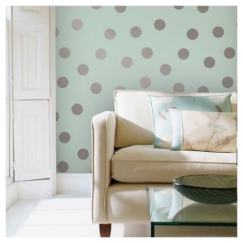 Bring life to an unexpected space with a splash of. Devine Color Dots Peel & Stick Wallpaper - Horizon and ...