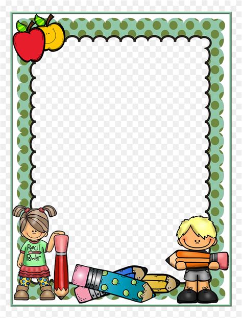 Png Frame School Borders For Paper Borders And Frames Melonheadz