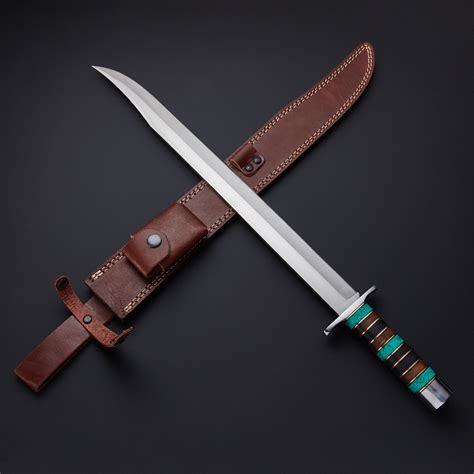 Turquoise Modern Cutlass Short Sword Dōnotsura Touch Of Modern