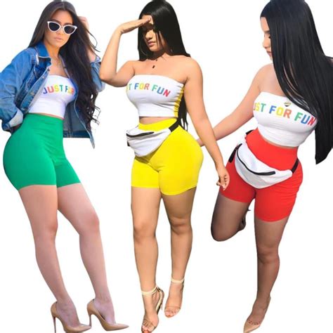 summer 2018 sexy crop top and shorts two piece set tracksuit women twotwinstyle 2 piece sets