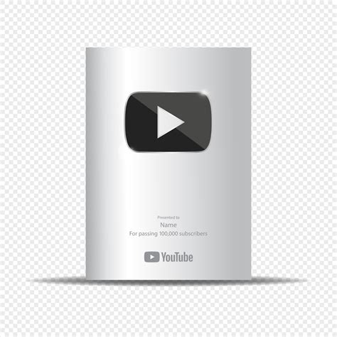 Silver Play Button Vector Art Icons And Graphics For Free Download