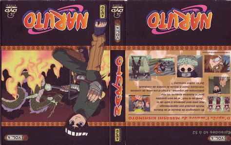 Jaquette Dvd De Naruto Vol 04 Cinéma Passion