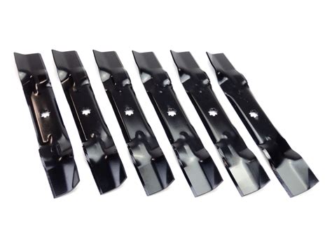 P149 6 Blades For 48 Deck John Deere D140 La130 Gx21784 Gy20852