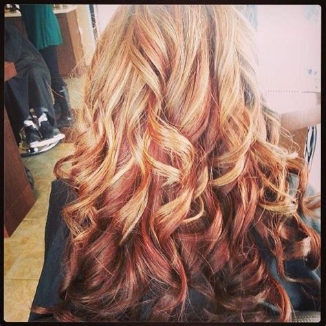 Multi Colored Highlights Hairstyles For Long Hair