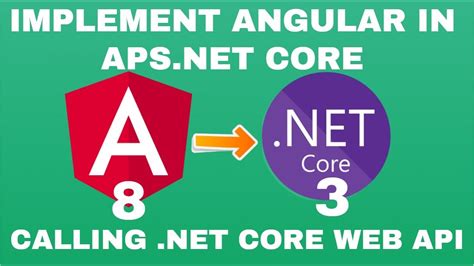 Angular With Aspnet Core Calling Web Api With Example Youtube
