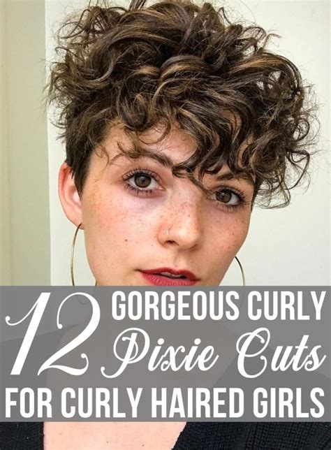 12 Gorgeous Curly Pixie Cuts For Curly Haired Girls