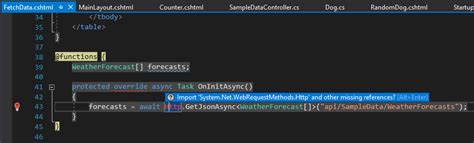 Asp Net Core Visual Studio Showing Errors For Blazor But Sexiezpix