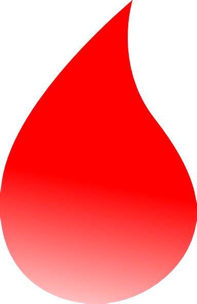 Blood Drop Clip Art At Clker Vector Clip Art Online Royalty Free