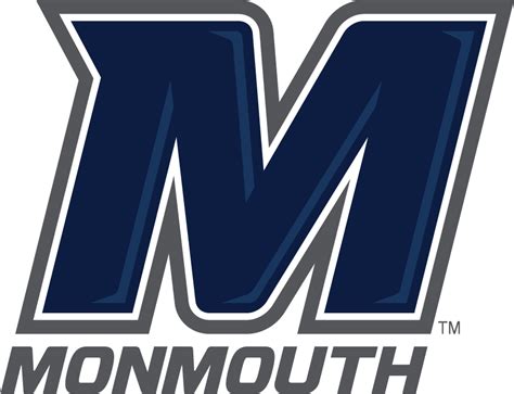 Monmouth Hawks Logo Secondary Logo Ncaa Division I I M Ncaa I M
