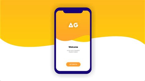 Welcome Screen Ui Design For Mobile Applications Full Tutorial