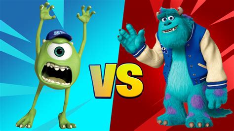 💥mike Wazowski Vs James P Sullivan💥 9596 8106 2041 By Angelq