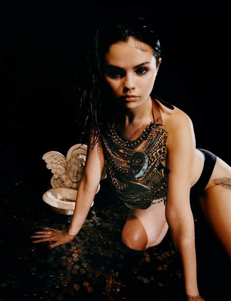 Selena Gomez Sexy Big Boobs In Dazed Magazine Photoshoot