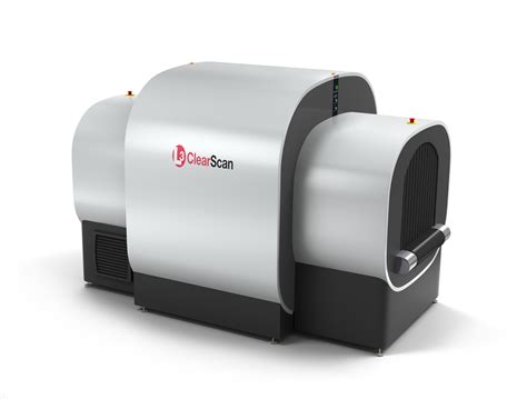 Ct scanner with cover removed to show internal components. L3 Security & Detection Systems showcases checkpoint CT ...