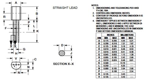 2n5457 N Channel Jfet Pinout Examples Features And Datasheet