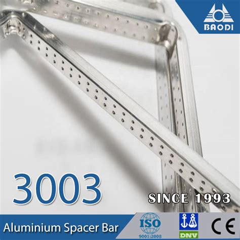 Bendle And Non Bendle Aluminium Spacer Bars For Insulating Glass Double Glass Spacer China 6mm