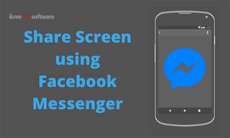 I am using vivo v11 & while browsing through the installed app section i came about one called facebook app manager. How To Share Screen Using Facebook Messenger?